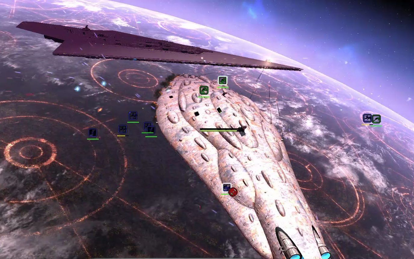 星球大战 新共-子爵级无畏舰vs帝国-执行者级无畏舰_哔哩哔哩bilibili