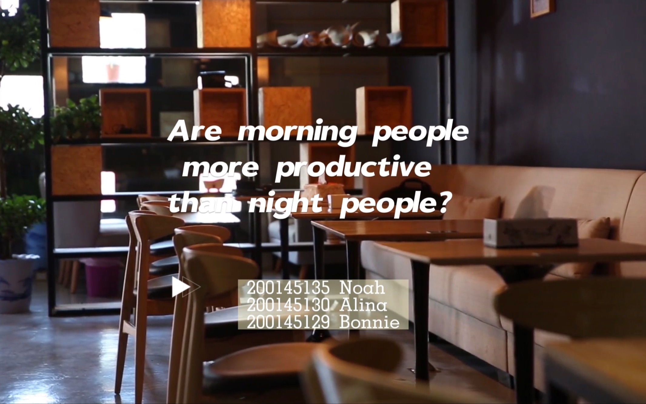 [图]Are morning people more productive than night people？