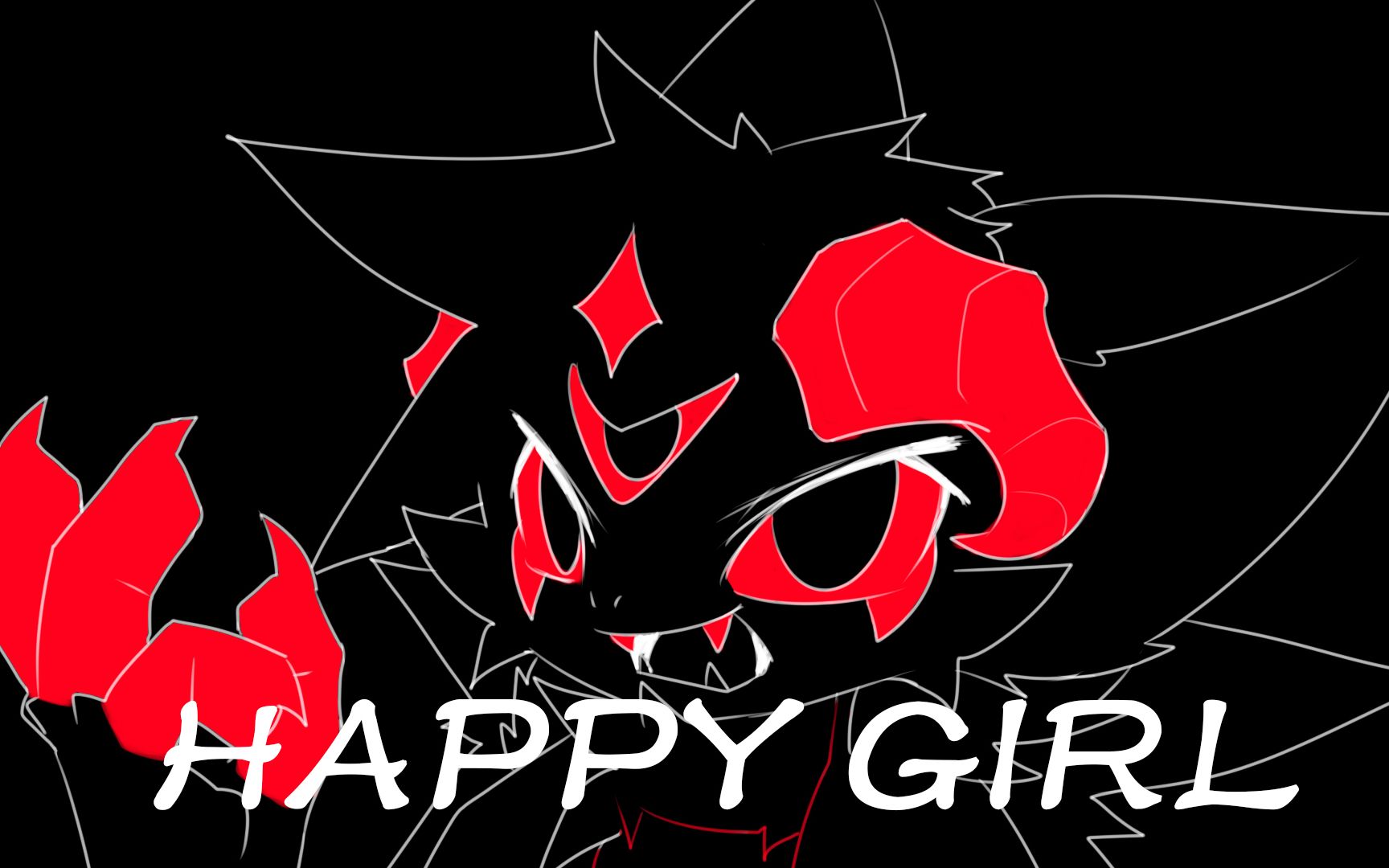 [图]【自设/兽设】Happy Girl//Animation meme