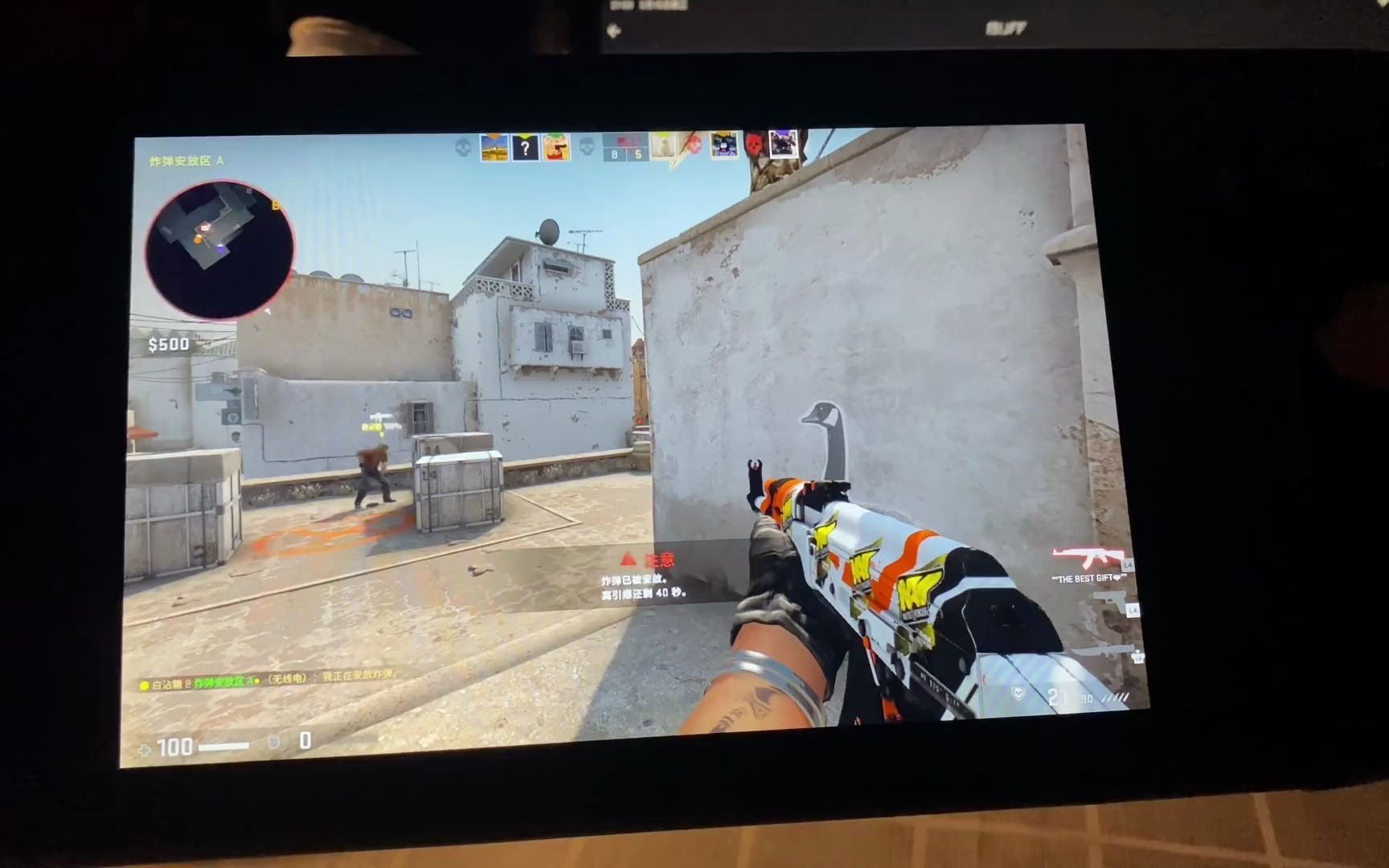 那就go一局呗,咱就是说csgo 陀螺仪 steamdeck 掌机测评 玄学csgo