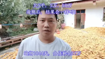 Download Video: 欠5千，5万，50万，逾期后，结果会一样吗？