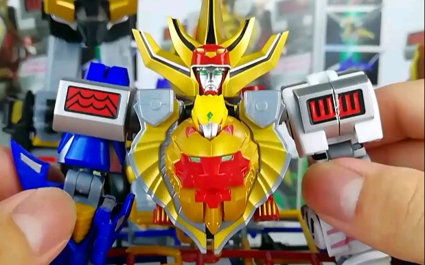 百兽战队牙吠王食玩20周年纪念版,本次视频是组装过程,下个视频给大家