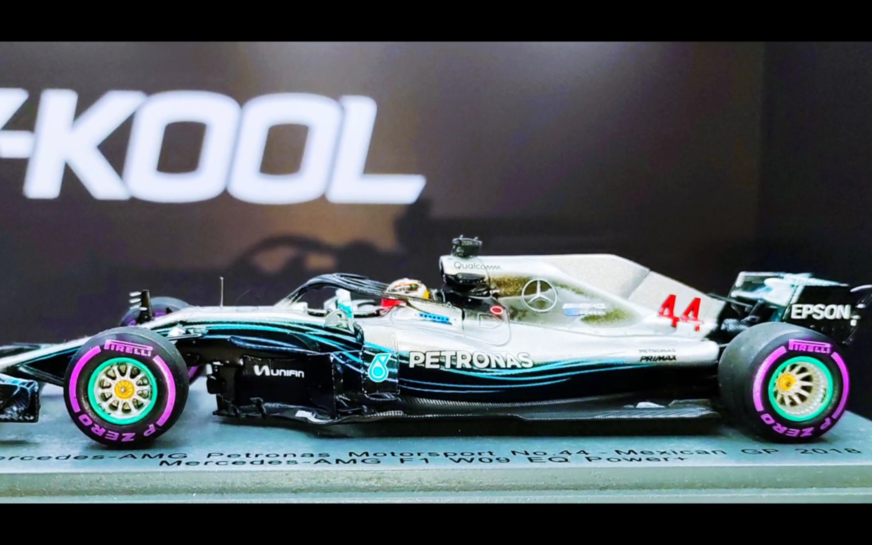 spark 1/43 奔驰梅赛德斯f1赛车 汽车模型