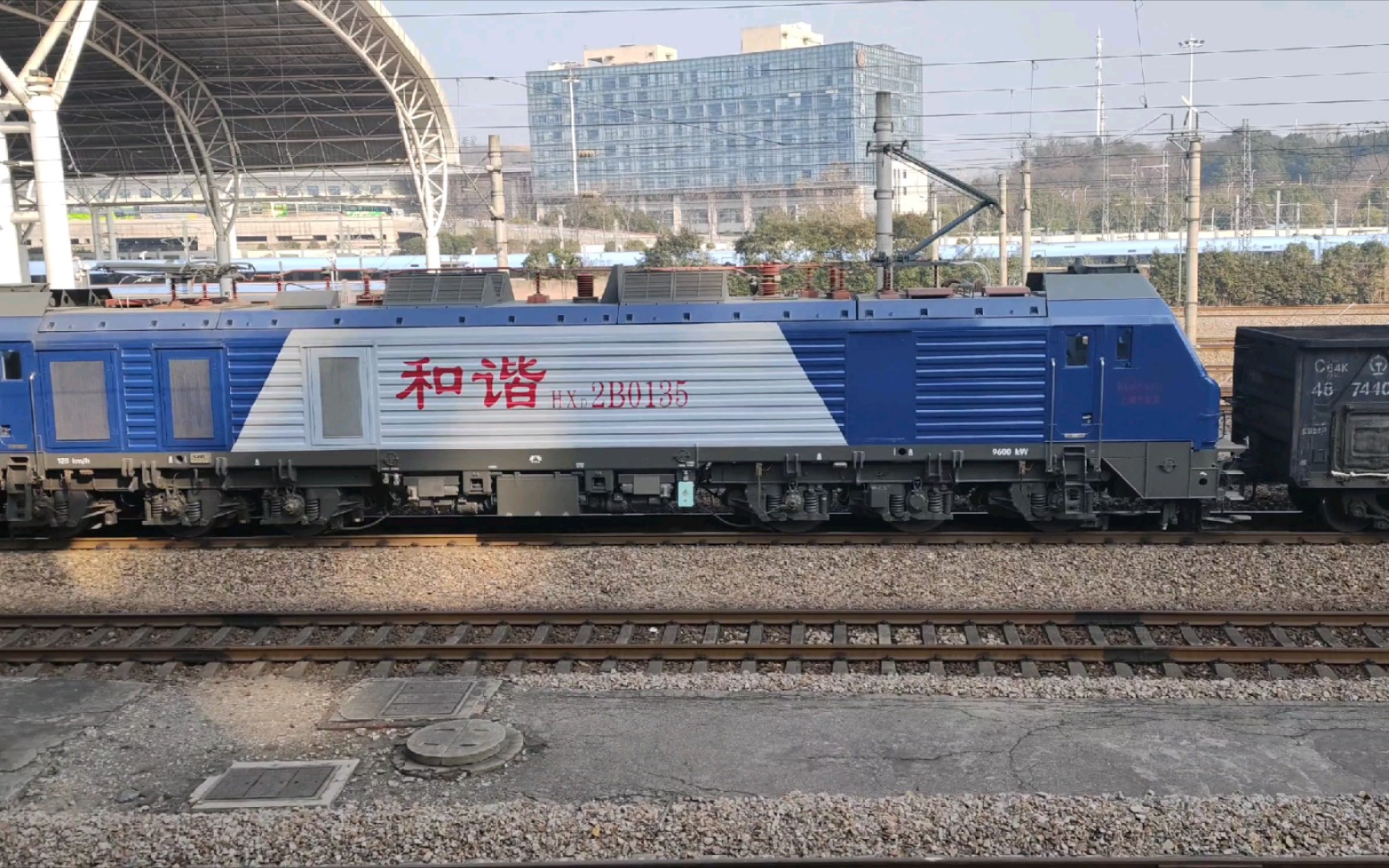 1月2日摄 11328 hxd2b-0135 上局宁东段