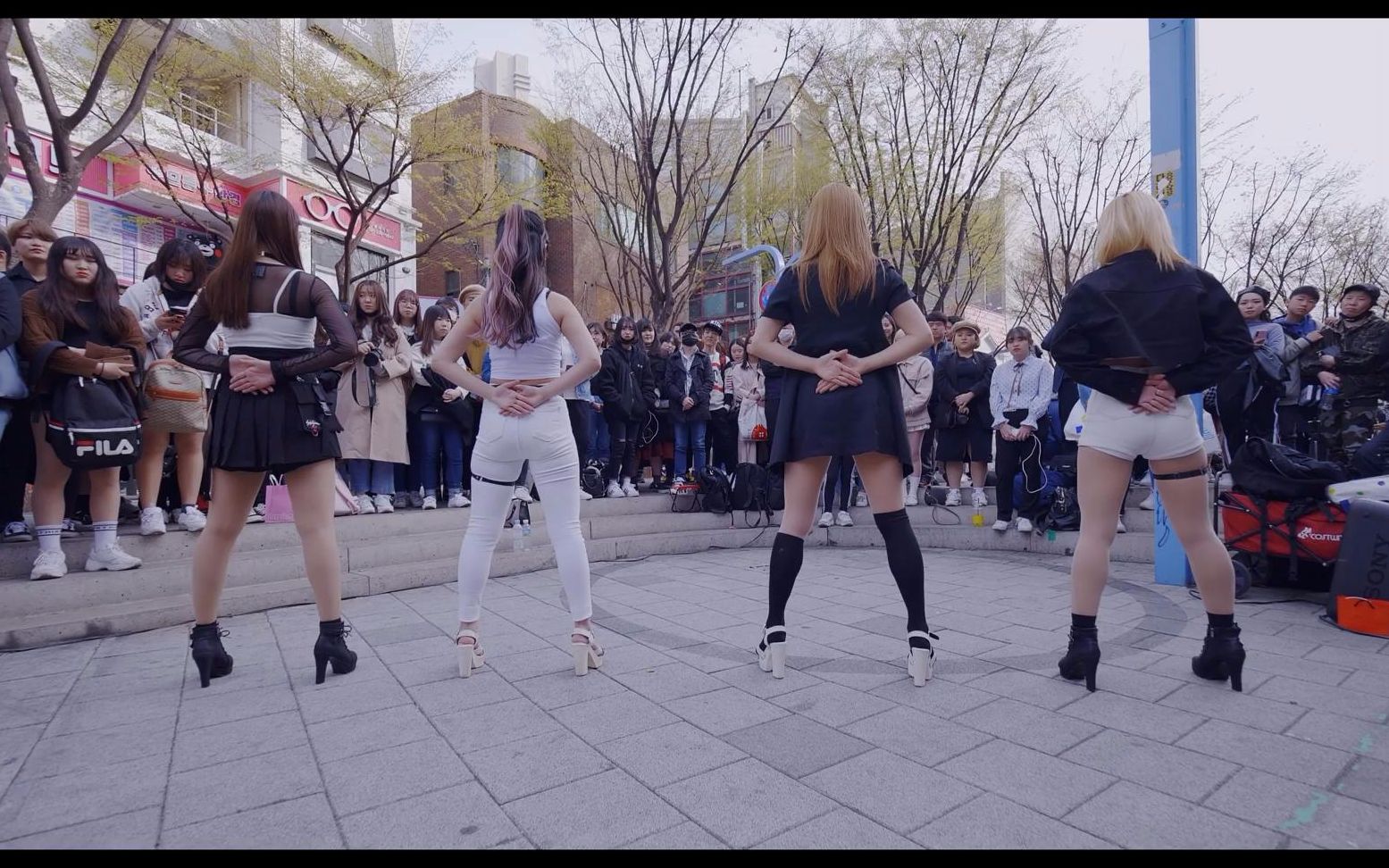 弘大街头舞蹈 blackpink - kill this love 190407【1080p】