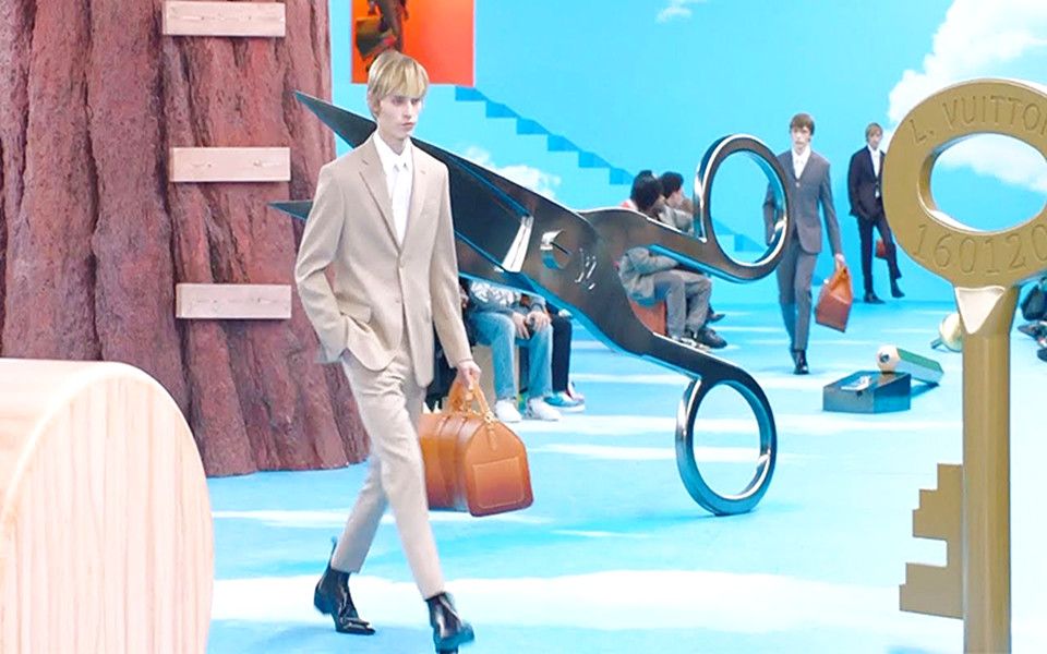 【路易威登】Louis Vuitton 秋冬男装秀 2020/2021 Full Show哔哩哔哩bilibili