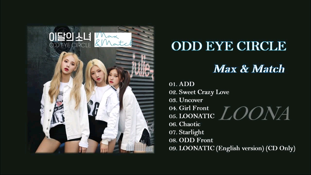 [图]ODD EYE CIRCLE - Max & Match『疯狂又甜蜜的爱·神仙专辑♥』无损音质试听！