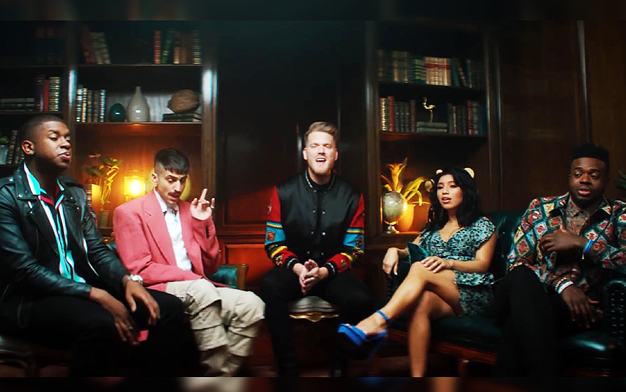 【中英1080p】人声团pentatonix演绎卡妹冠单havana