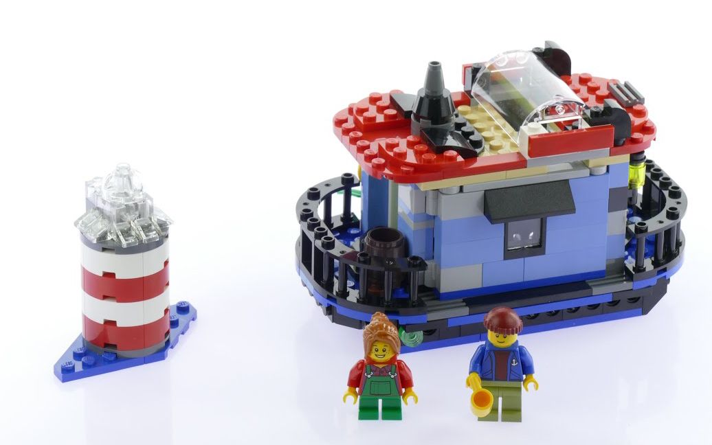 乐高lego31051创意百变3合1船屋2016速拼评测