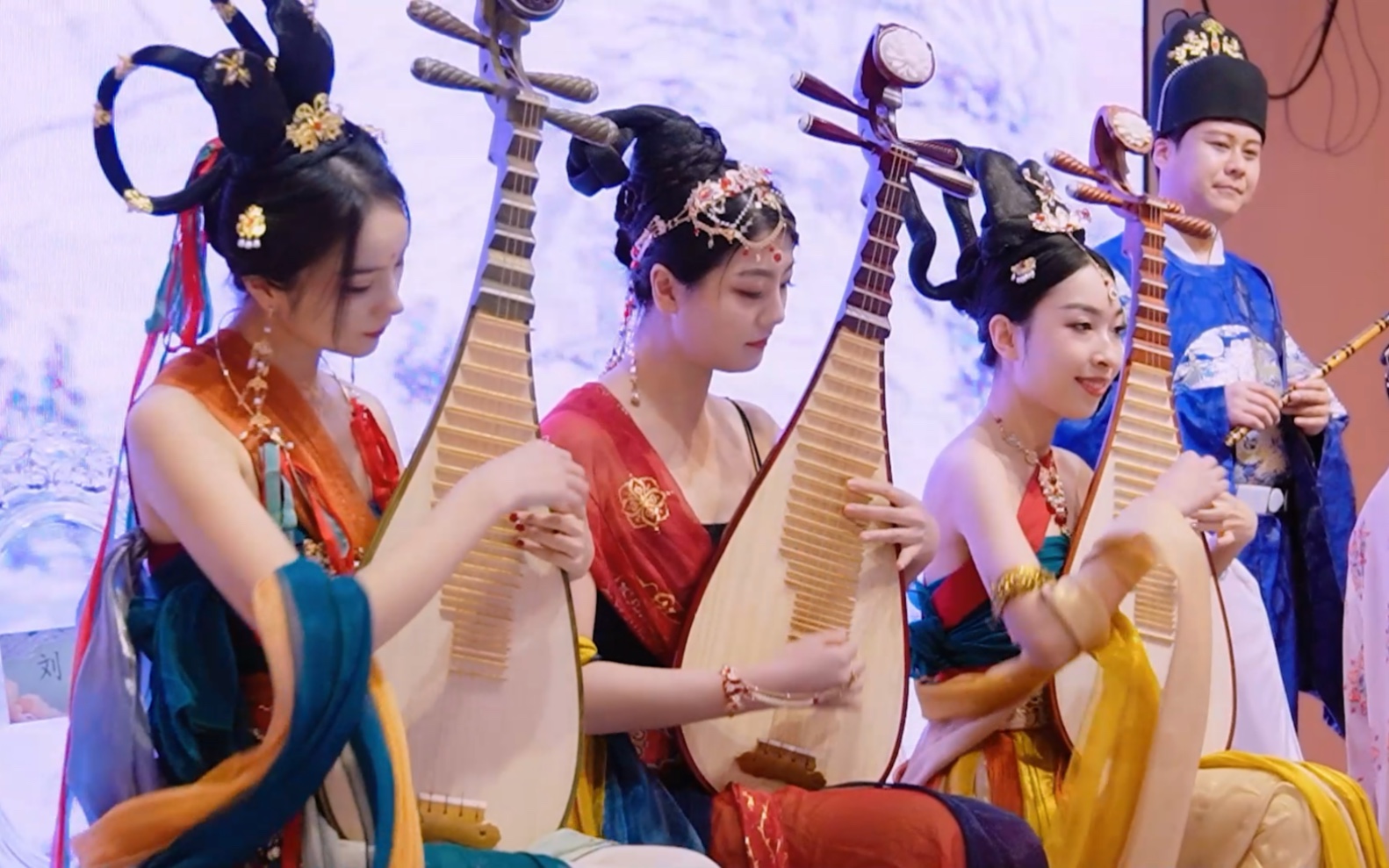 鞍山汉服年会节目 乐器演奏《水龙吟》