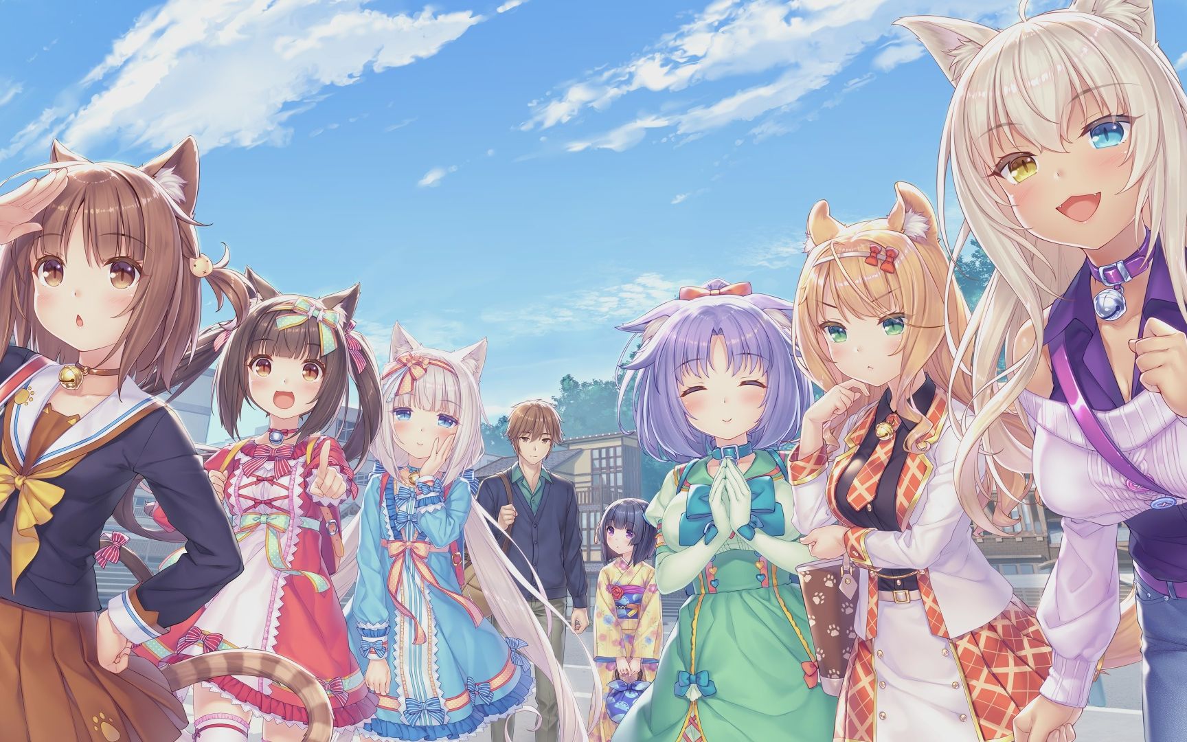 [图]【Nekopara Vol.4】温泉大战·上（政令启用：眼动仪挑战）