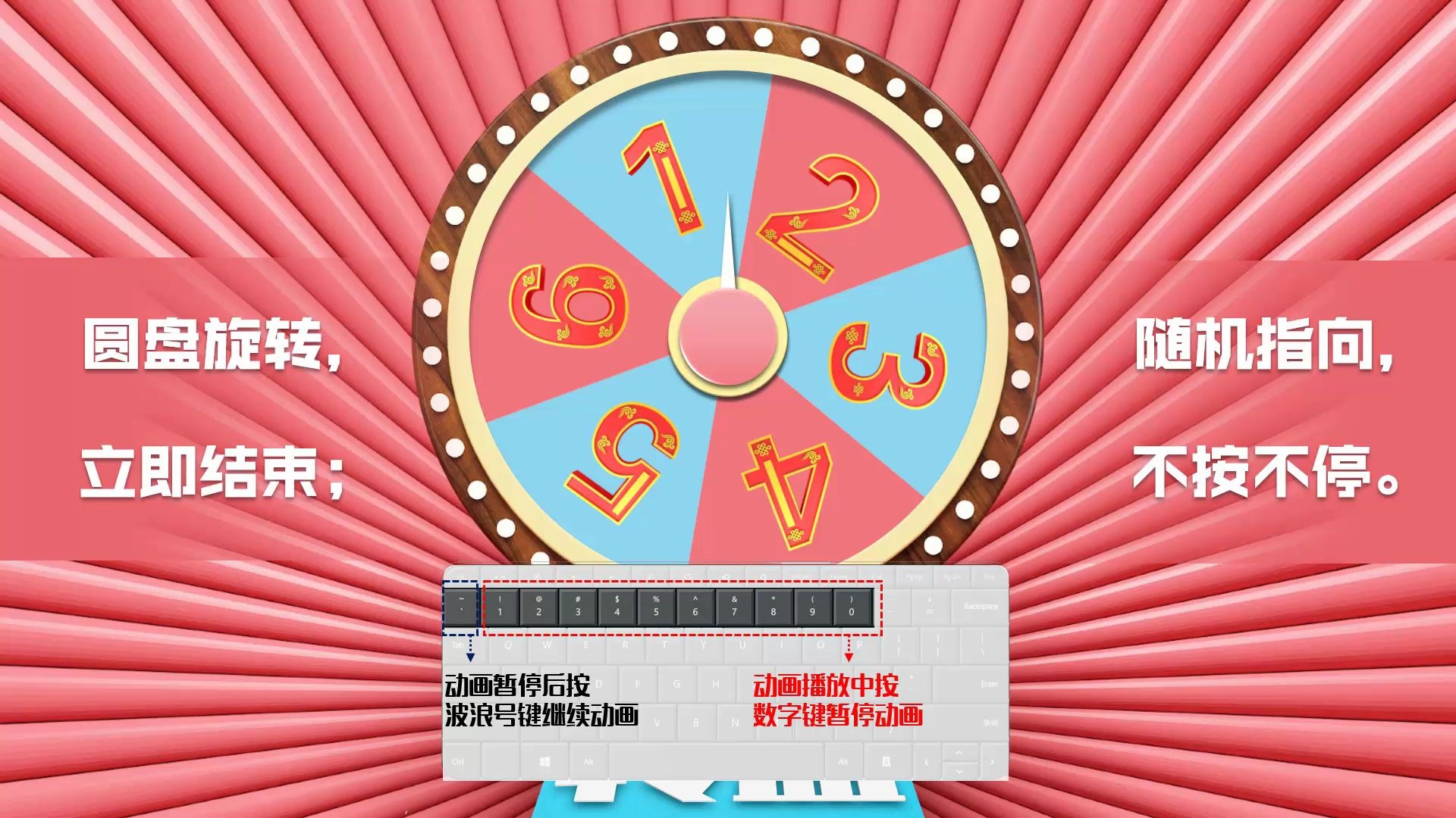 【ppt制作教程】如何在ppt中制作转盘动画效果呢,各种各样