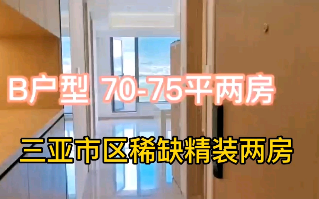 三亚市中心,稀缺小户型两房哔哩哔哩bilibili