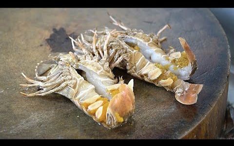 厨艺现场这是皮皮虾还是小龙虾不管了来顿蒜蓉外星虾