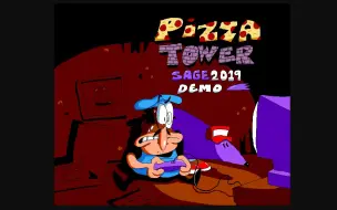 Download Video: [Pizza Tower 2019demo]第一关S评分[简介有下载链接]