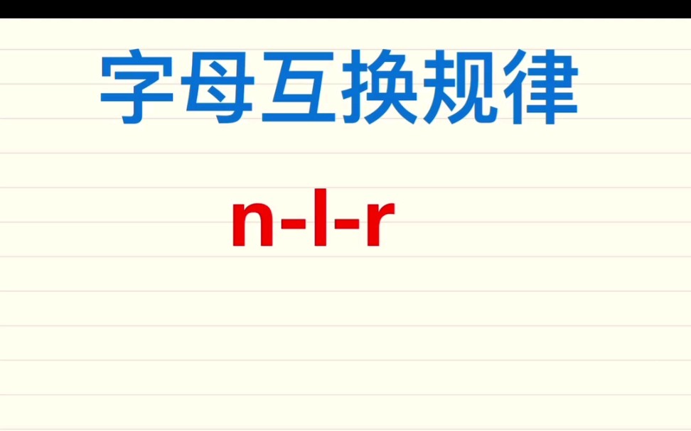 单词演变规律四:nlr哔哩哔哩bilibili