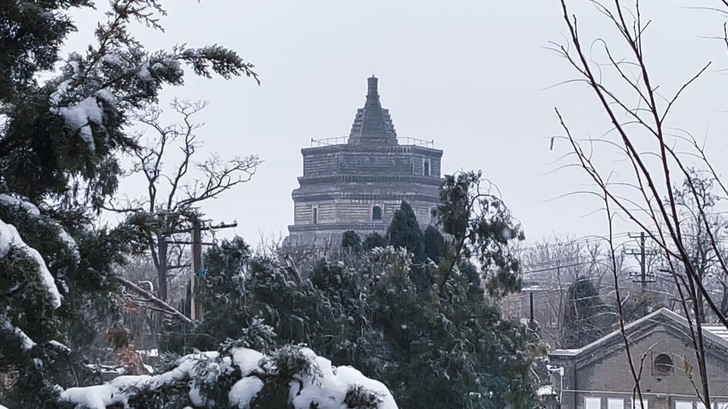 古城开封的荣耀,汴梁八景中您最喜欢哪个?我选梁园雪霁哔哩哔哩bilibili