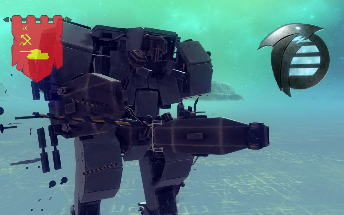 besiege围攻红警2心灵终结巨齿鲨机甲反牛三刀