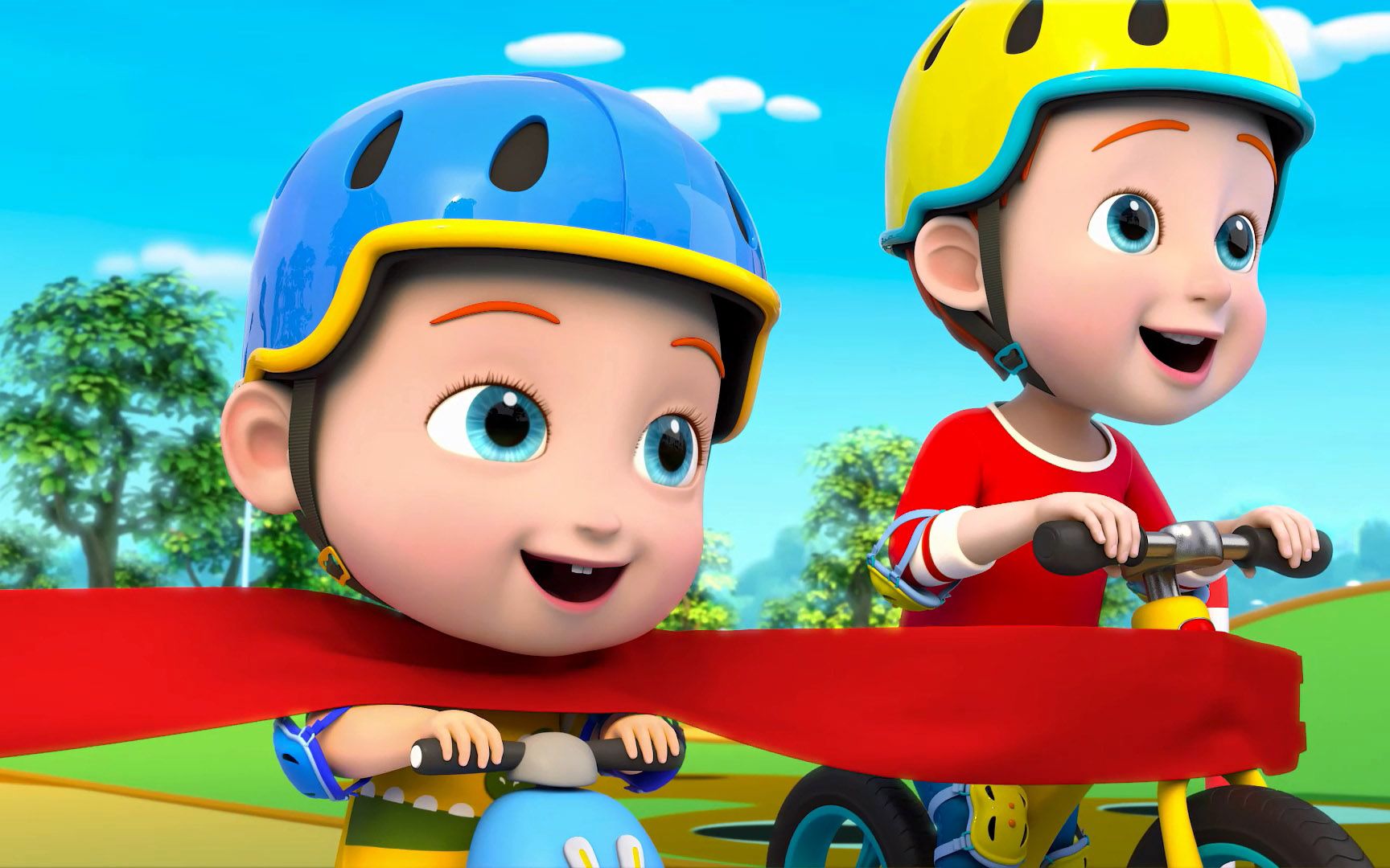 宝贝赳赳第一季第31集平衡车比赛