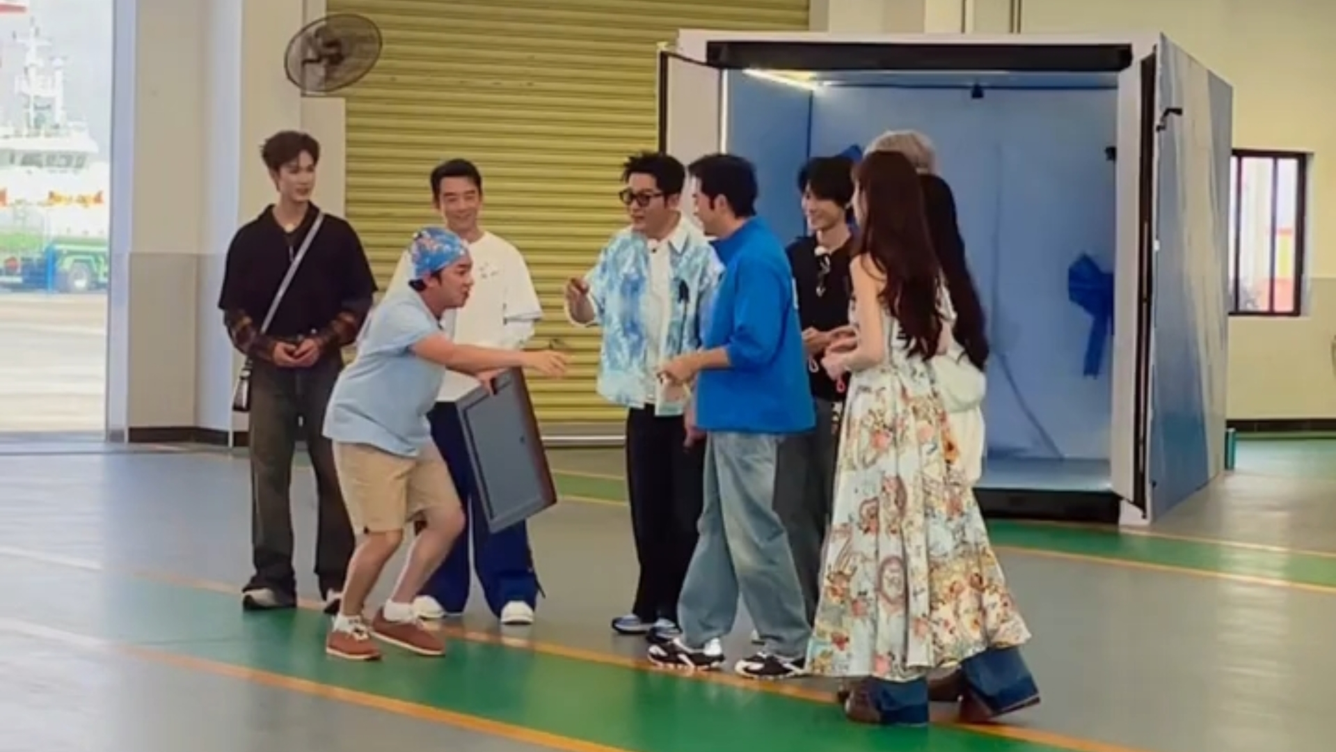 “跑男官方更新，王祖蓝回归！！”
