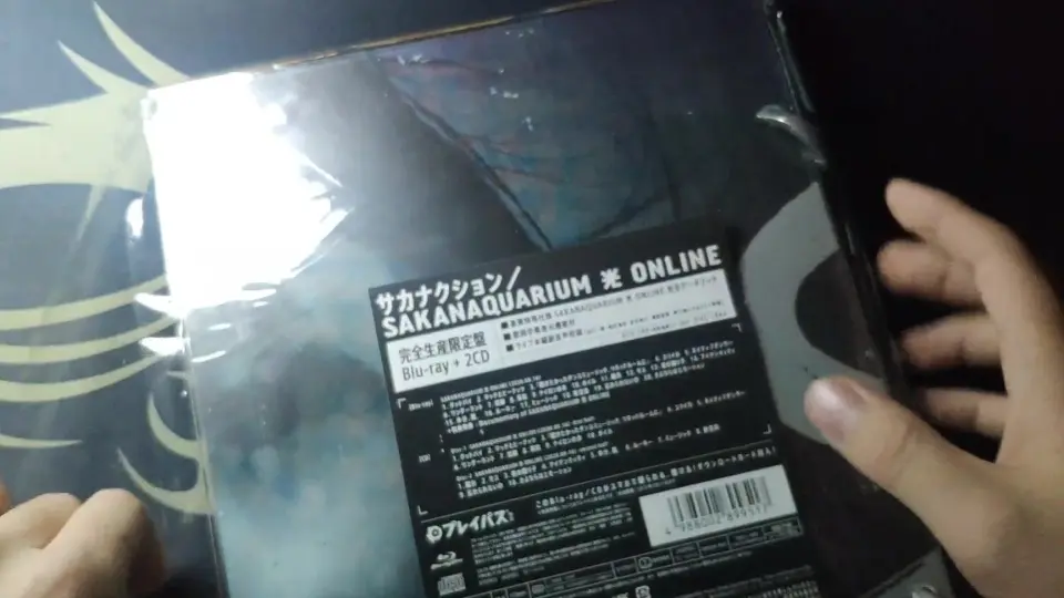 任咕哒（开箱）SAKANAQUARIUM 光ONLINE 完全生产限定盘Bly_ray+2CD