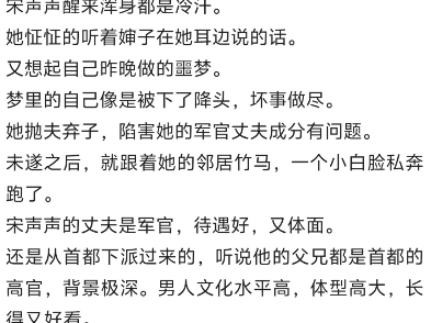 《七零:糙汉首长的疯批小娇妻》宋声声傅城小说阅读全文TXT哔哩哔哩bilibili