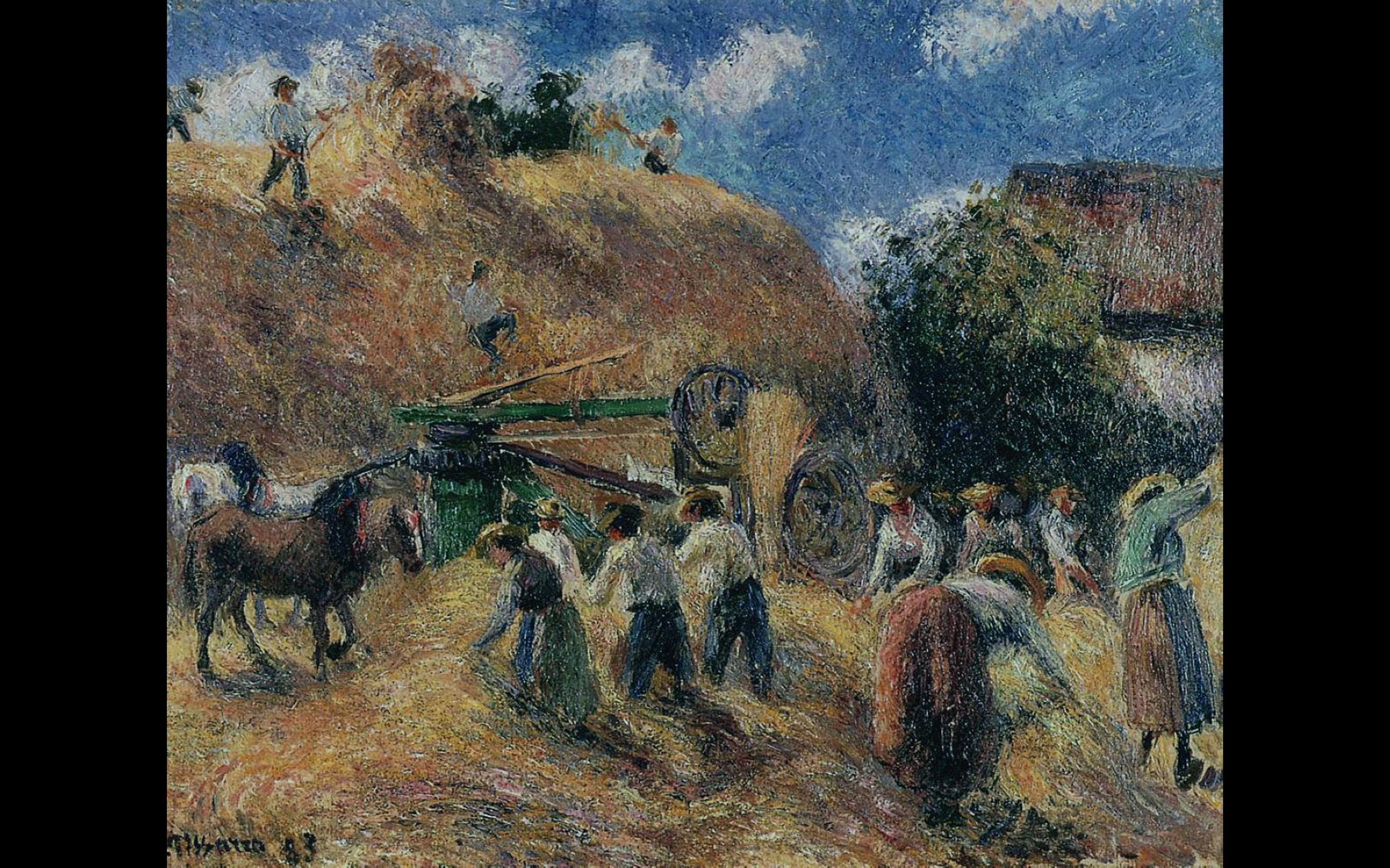 印象派大师卡米耶毕沙罗camillepissarro油画作品选十