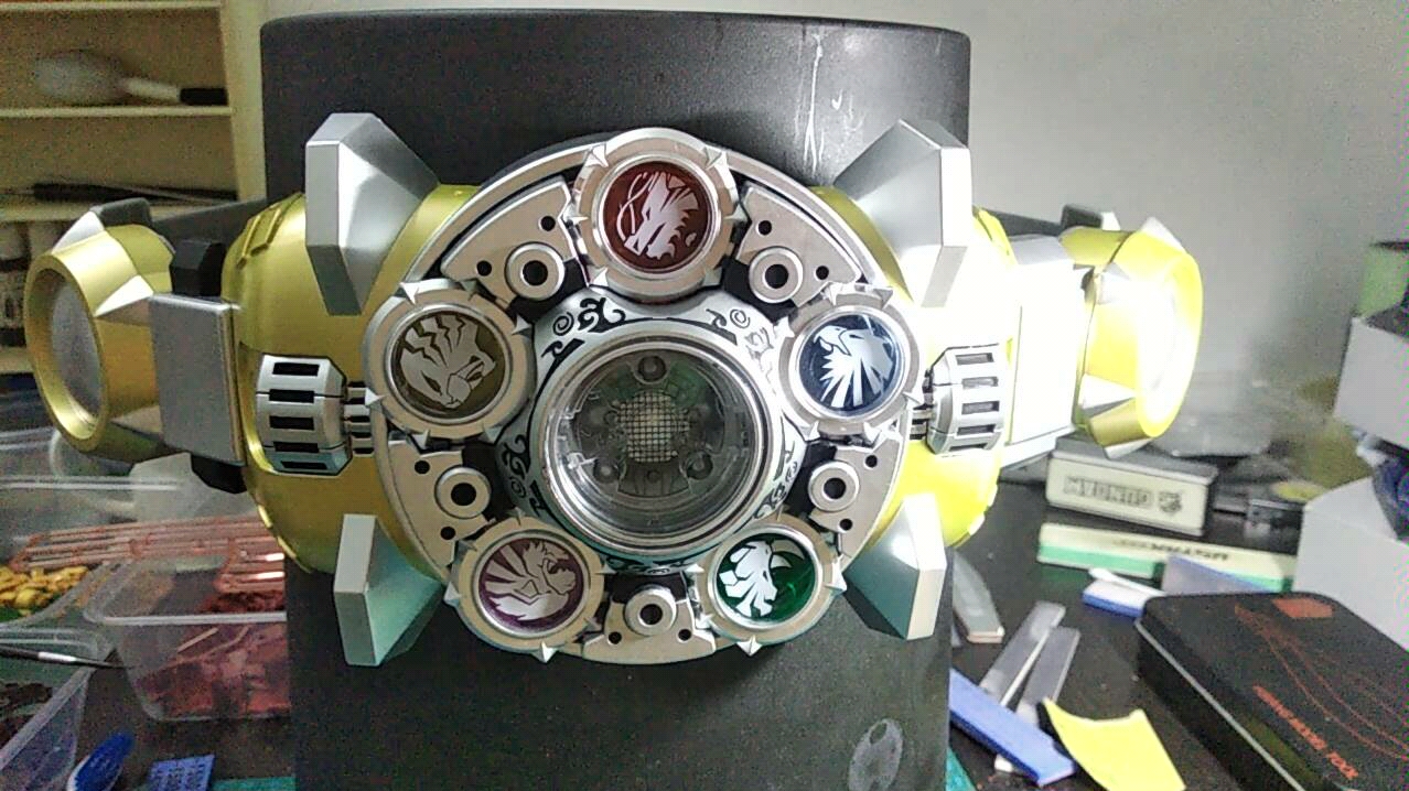 帝皇腰带再版加工涂装