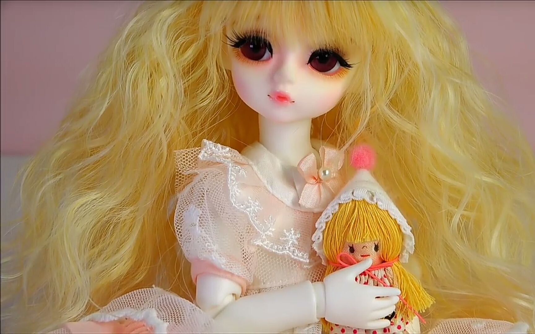 【油管】娃娃开箱,穿衣,把玩ball jointed doll sweet n doll in-a
