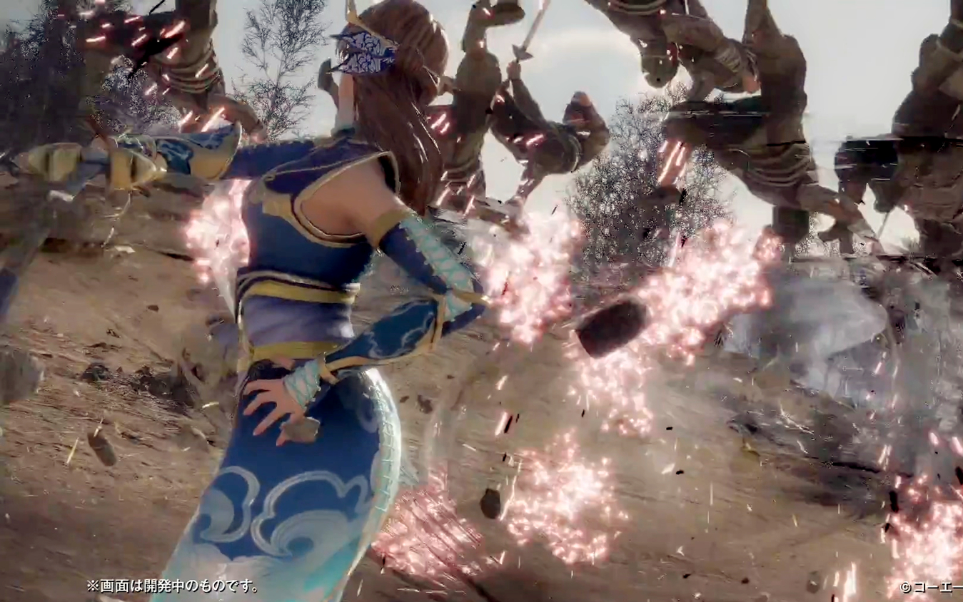 『真三国无双8』官方动作演示 张春华 徐庶 魏延 甘宁 典韦(1分钟后黑