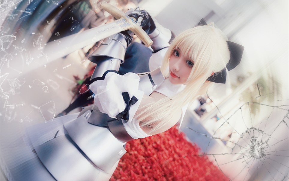 萤火虫漫展2022 saber吾王cos