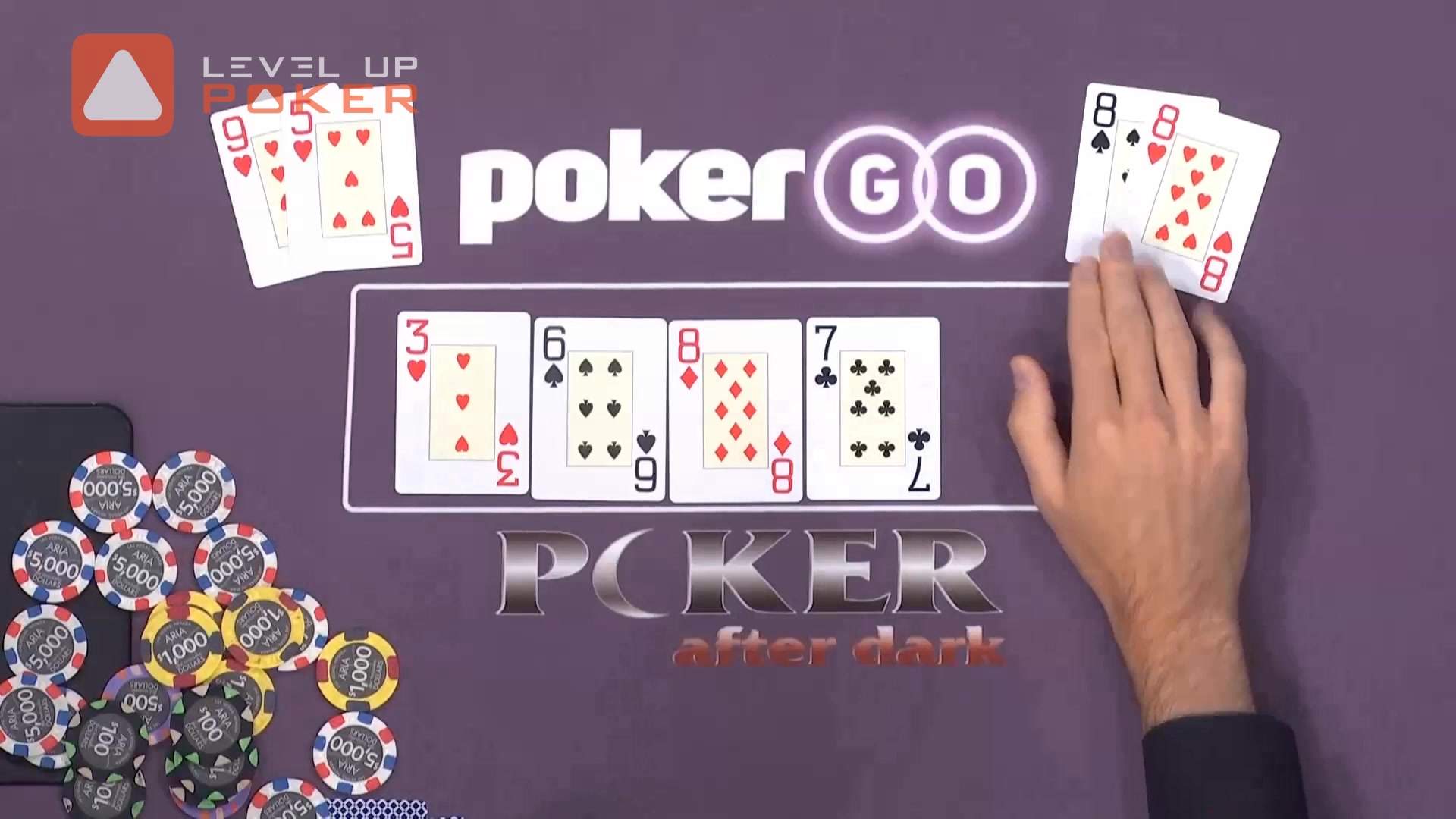 深夜德州扑克aaronzang对阵ricksalomon