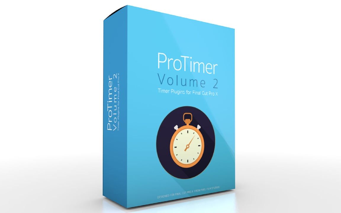 免费 | FCPX特效 ProTimer Vol.2 定时计时倒计时插件哔哩哔哩bilibili