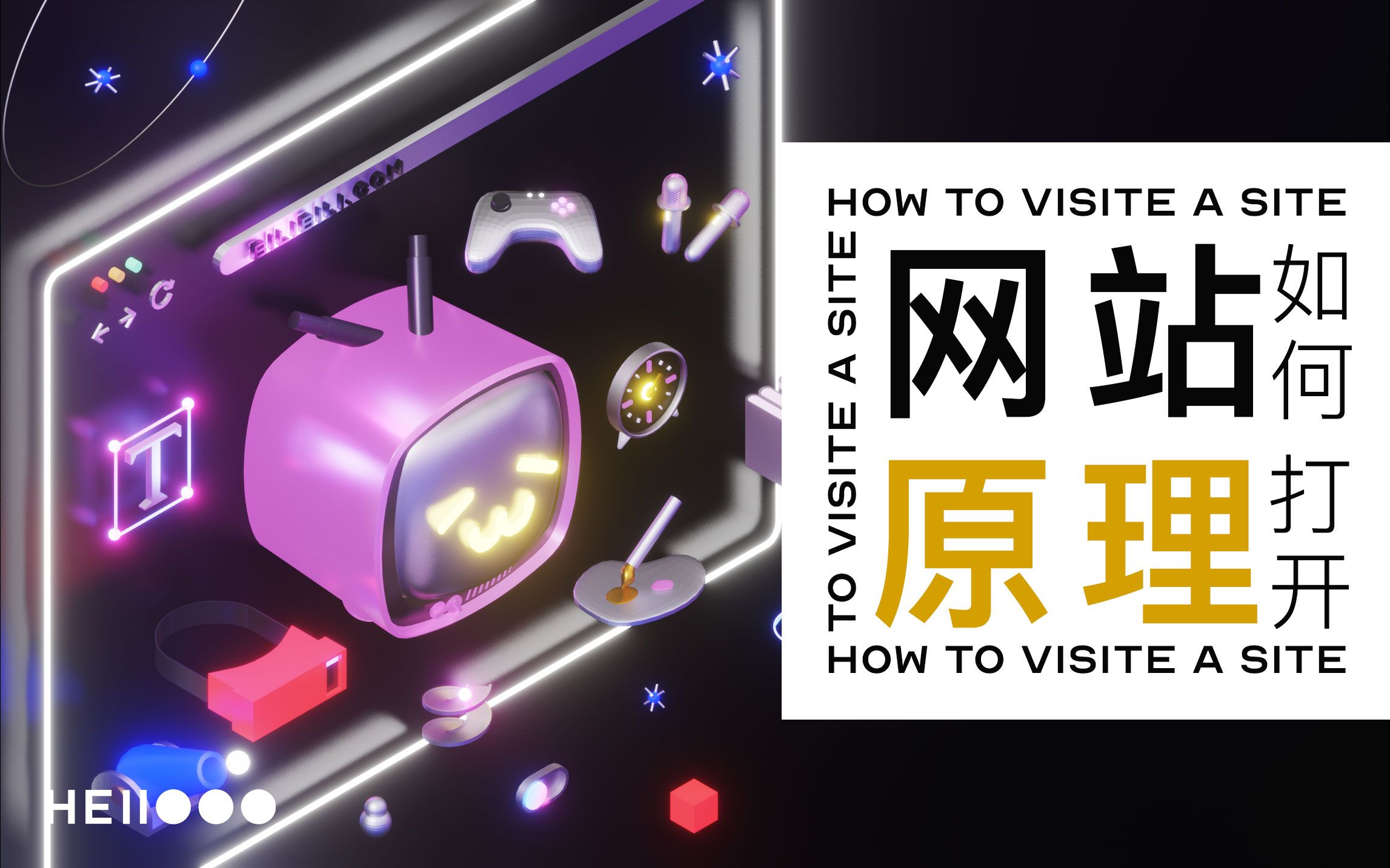【白话科普】网站是如何被打开的 | 互联网的运作原理 | 网站上线发布分享系列内容第二期 | DNS IP 域名 服务器 网络