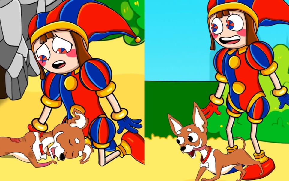 神奇数字马戏团,帕姆尼和好狗凯恩的悲伤故事