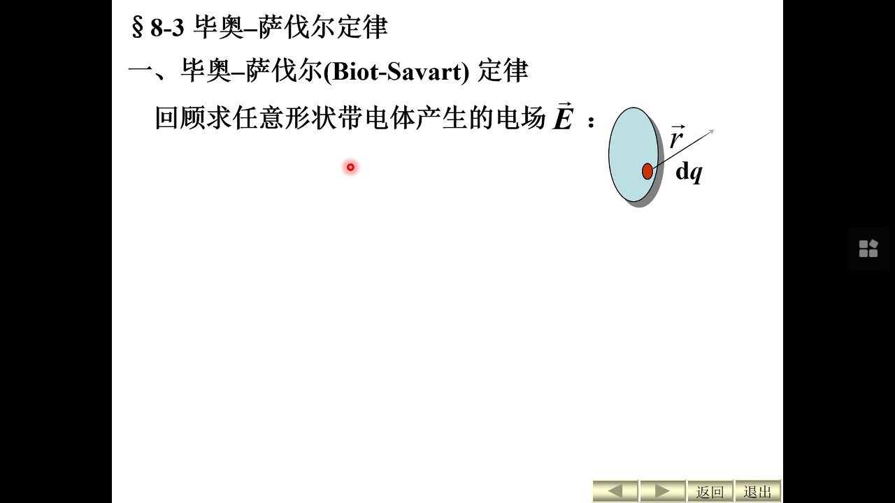 大学物理毕奥萨伐尔定律和运动电荷的磁感应强度哔哩哔哩bilibili