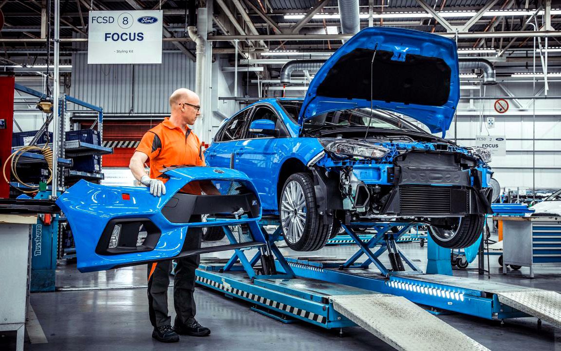 【汽车工厂】2019全新一代福特福克斯ford focus组装生产线