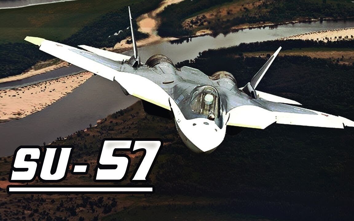 【俄罗斯空军】苏-57战斗机 - sukhoi su-57 fighter jet - pushing