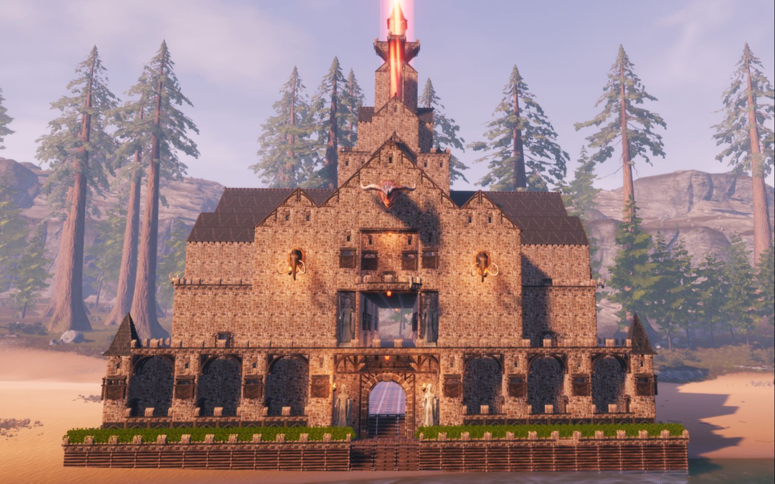 流放者柯南 建造巨龙dlc城堡《教程版》