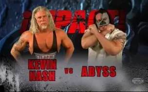 Download Video: 【TNA】Impact 2009.06.25 Kevin Nash vs Abyss 无规则赛