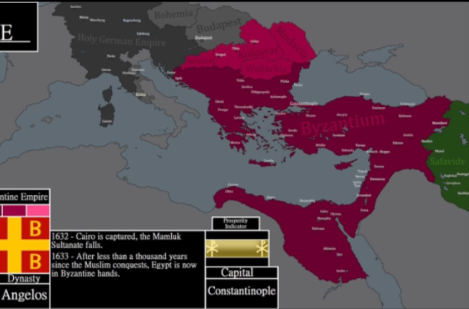 【架空历史地图】拜占庭帝国(4731933)哔哩哔哩bilibili