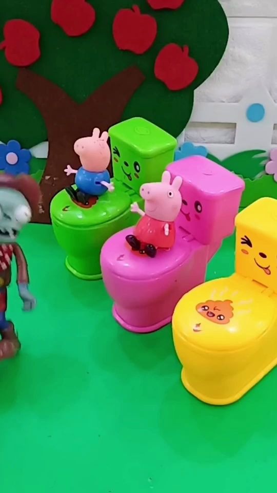 小猪佩奇找厕所