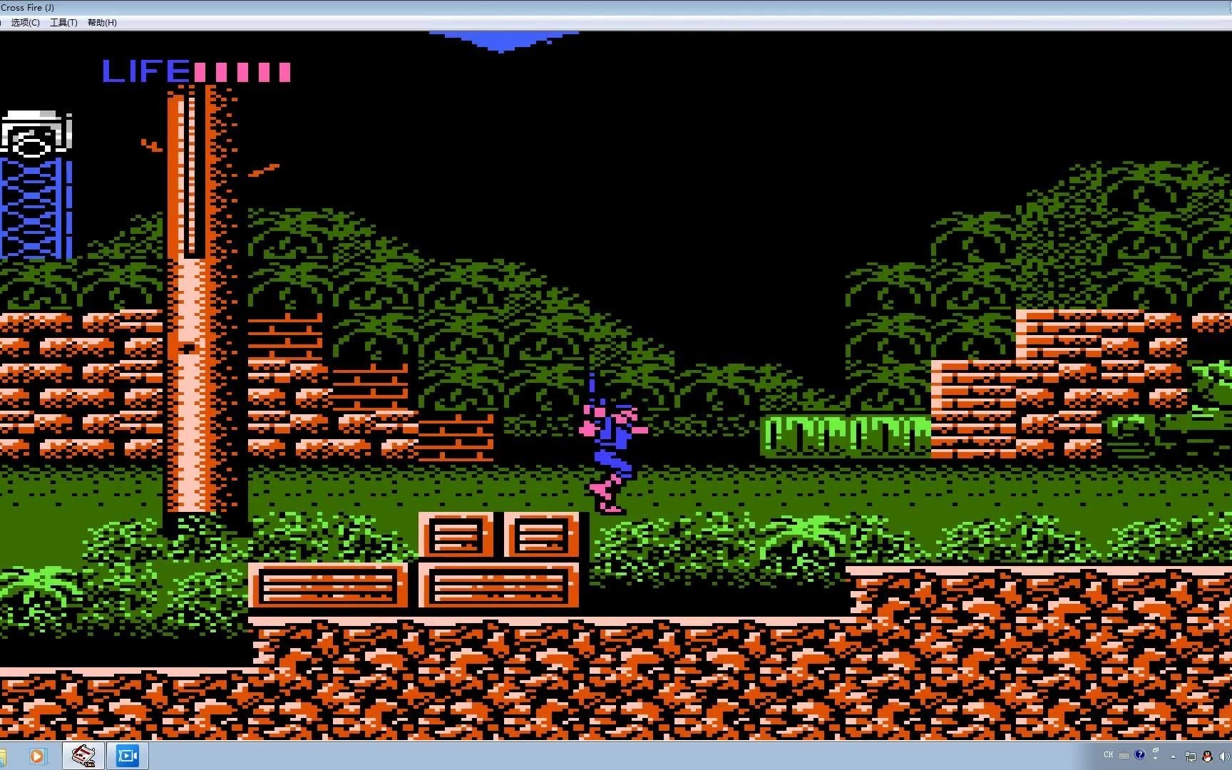 脱狱2经典怀旧fc游戏(脱狱我更喜欢2代难度挺大随机陷阱很恶心)_单机