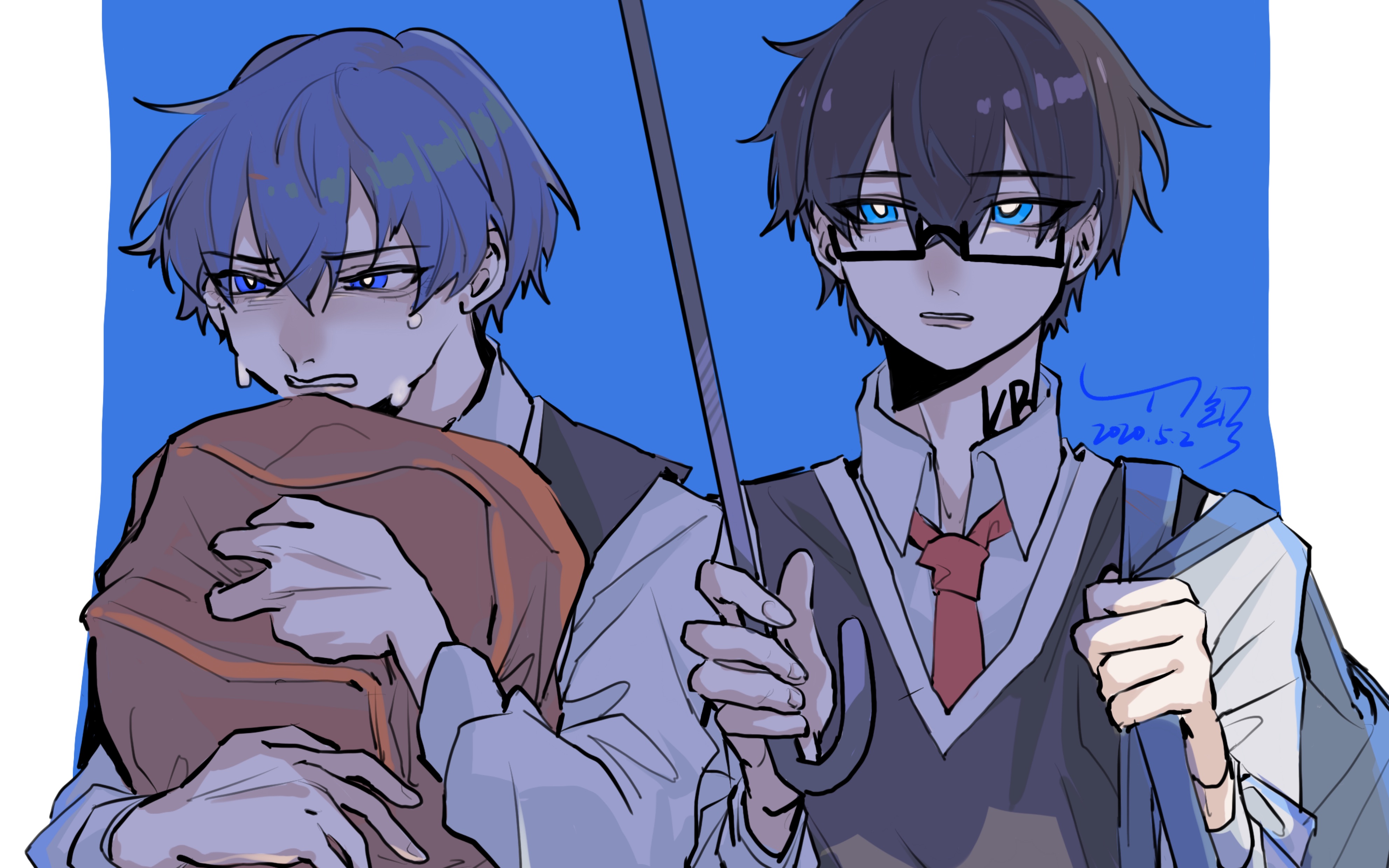 [procreate][k花]别哭啦?