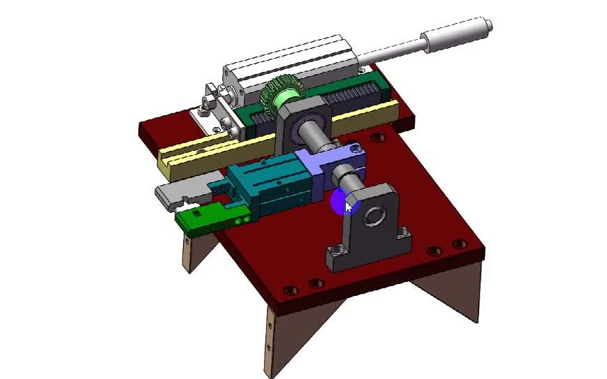 180度旋转机构如何设计?齿轮齿条加气缸及设计细节梳理