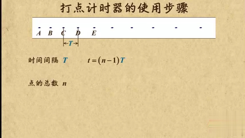 [图]01高中物理运动的描述 讲讲打点计时器的使用步骤及原理