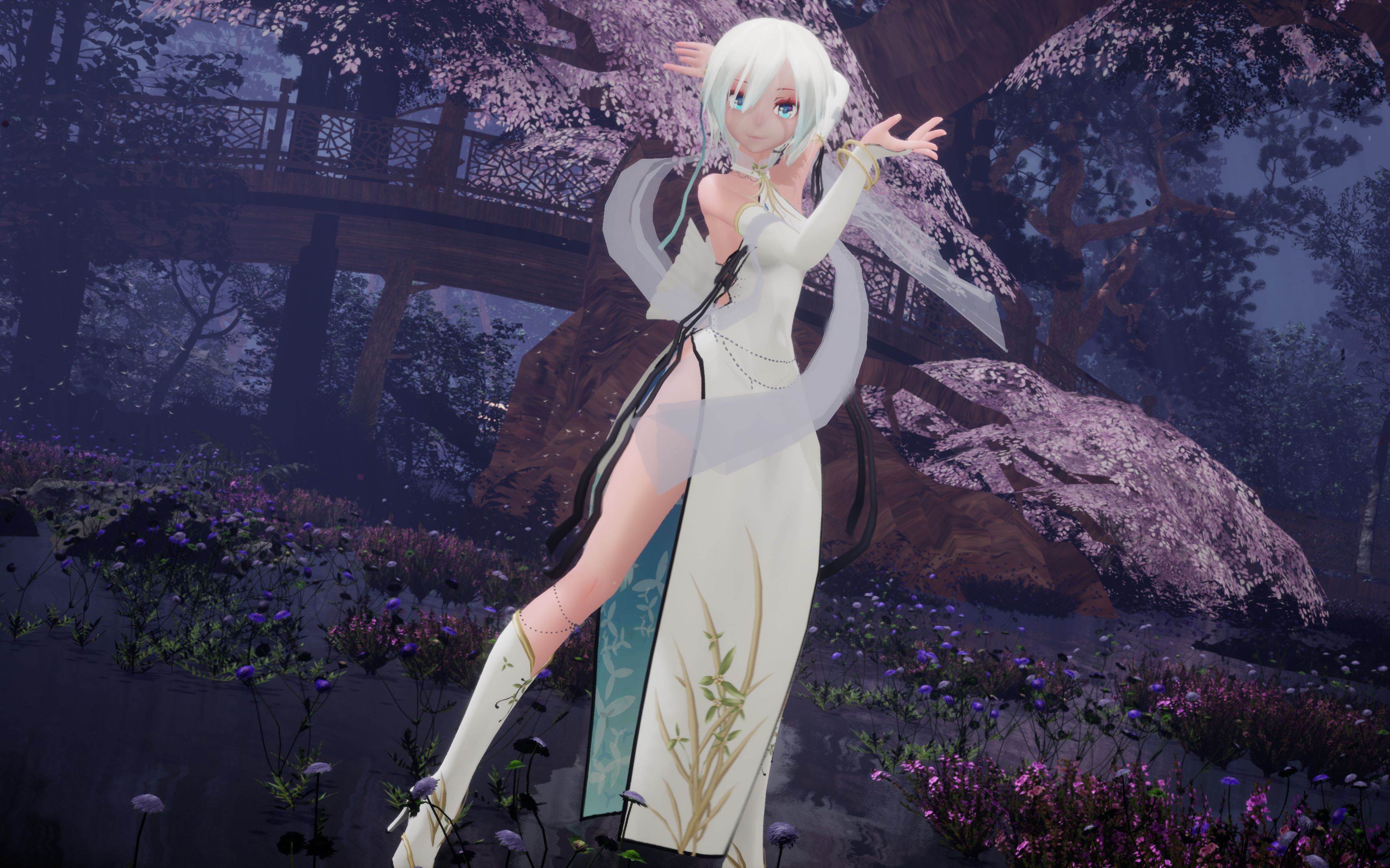 言和兰序丝滑旗袍言和和の女子力溢79出来了