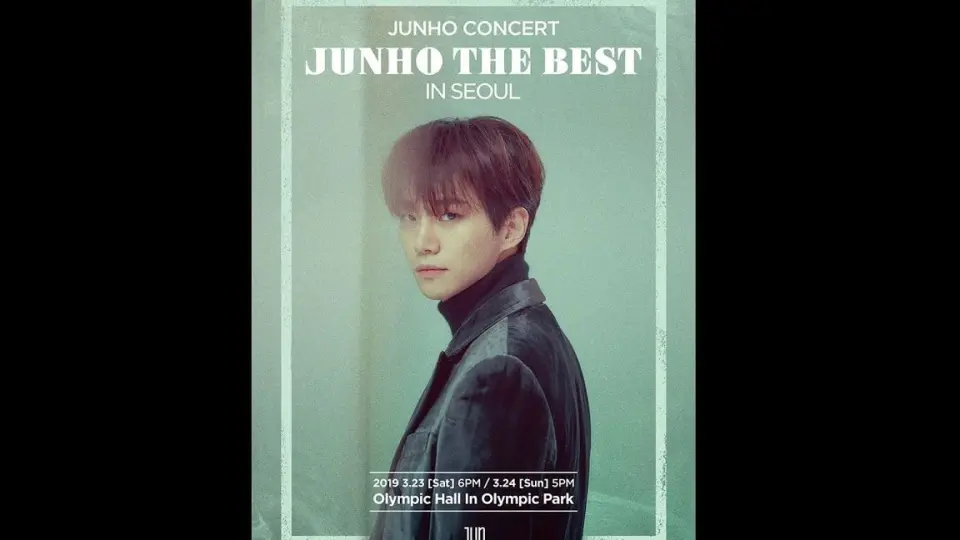 2PM】 【李俊昊】JUNHO Youtube Concert JUNHO THE BEST IN SEOUL_哔哩