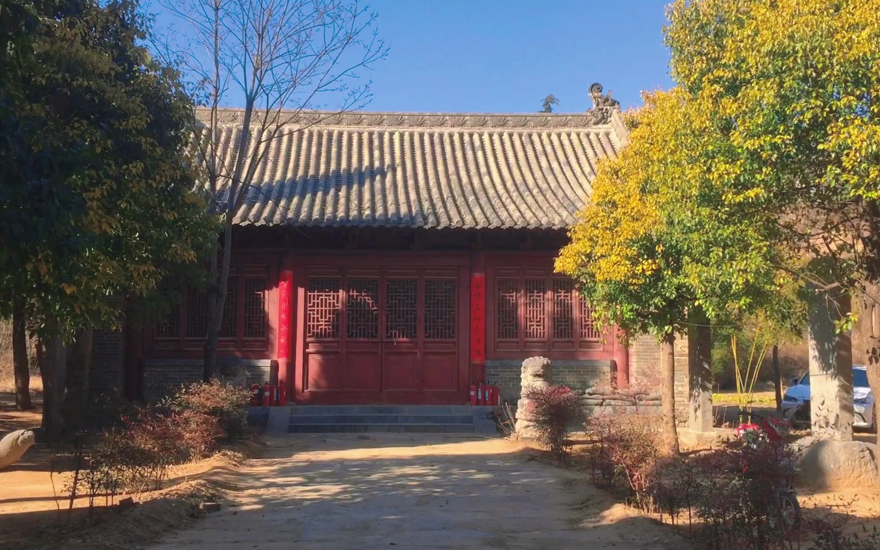 我们一起游郑州市荥阳洞林寺