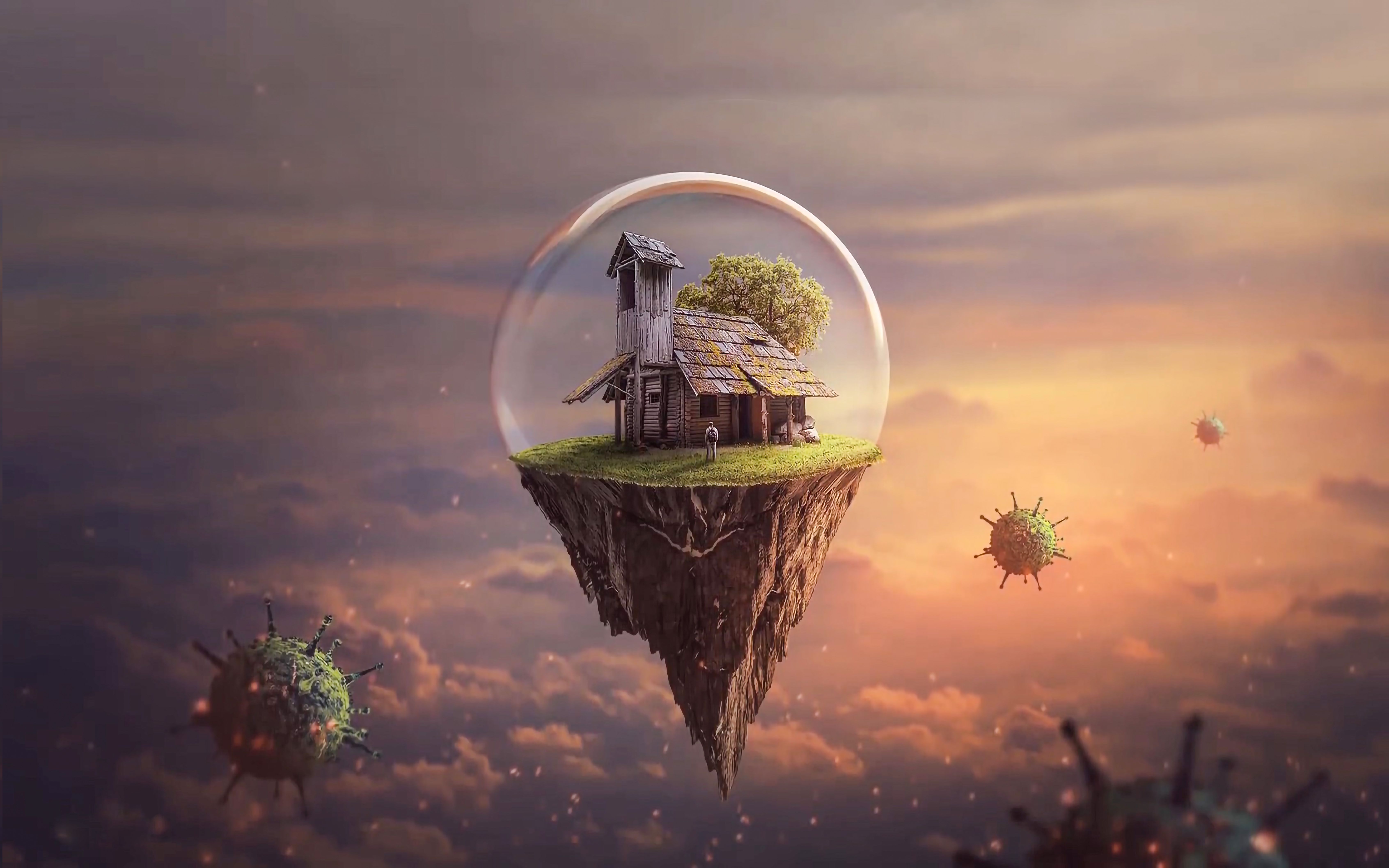 ps合成 梦幻中岛场景效果_哔哩哔哩 (゜-゜)つロ 干杯~-bilibili